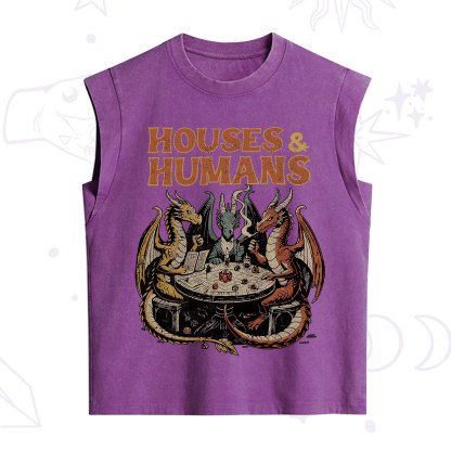 Purplehecate Houses And Humans Vintage Washed Tank