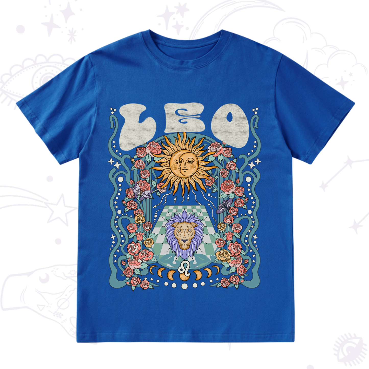 Purplehecate Leo Spirit Zodiac T-Shirt