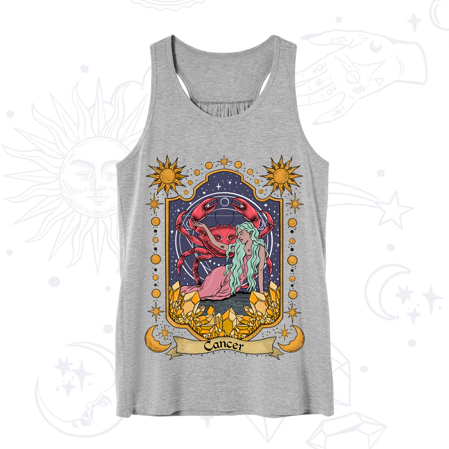 Purplehecate Cancer Zodiac Tank
