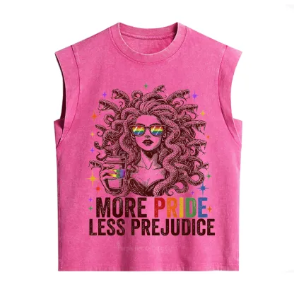 Purplehecate More Pride Less Prejudice Medusa Vintage Washed Tank