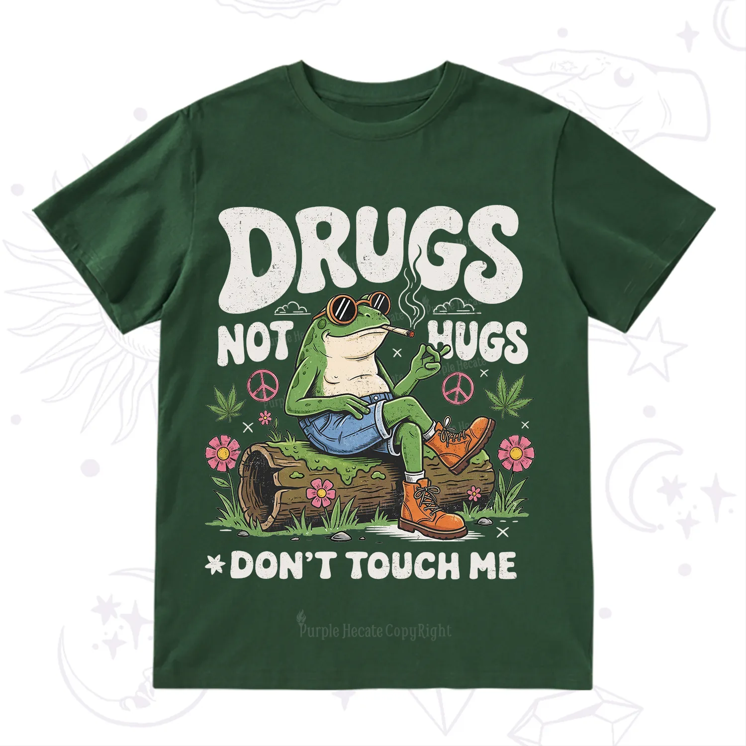 Purplehecate Drugs Not Hugs T-Shirt