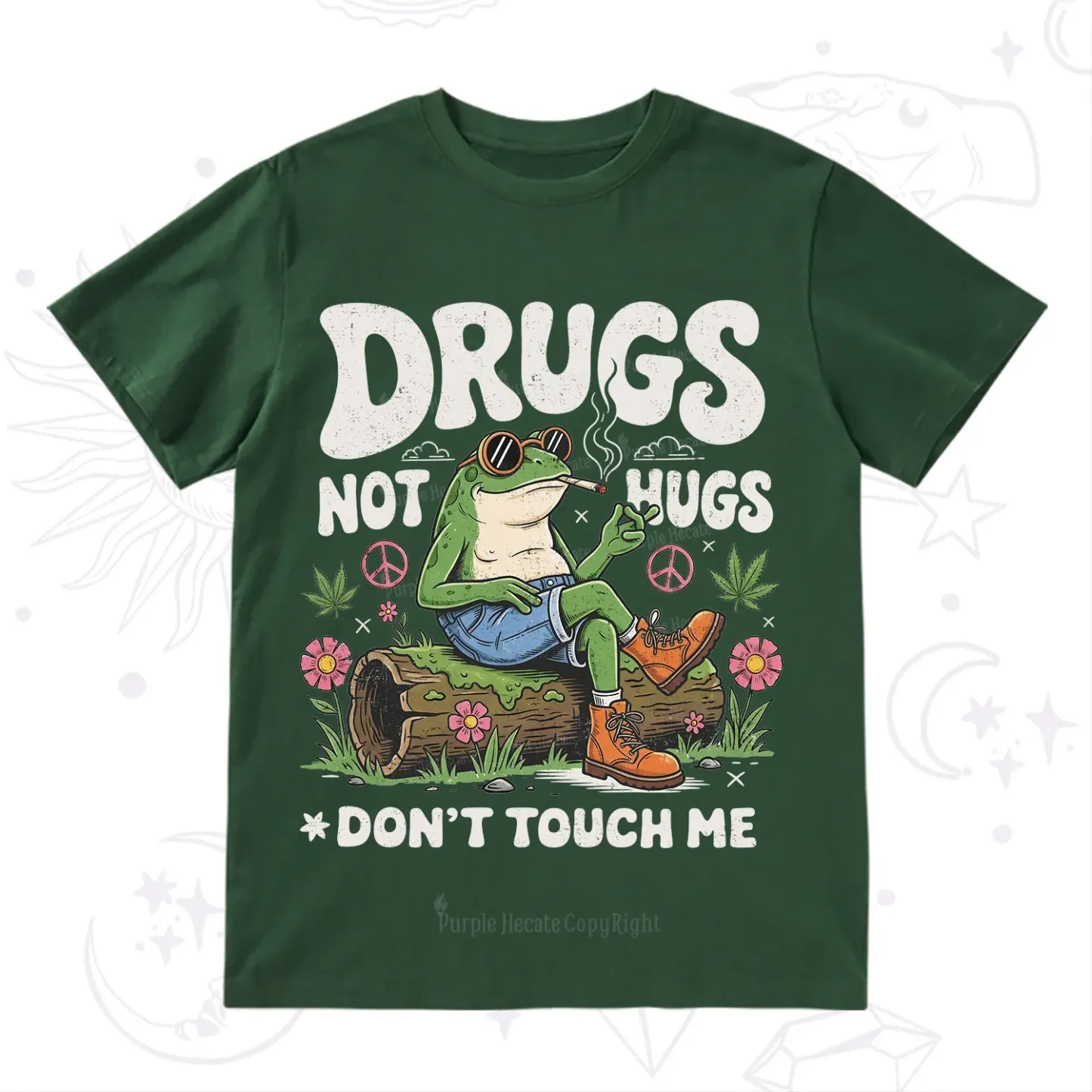 Purplehecate Drugs Not Hugs T-Shirt