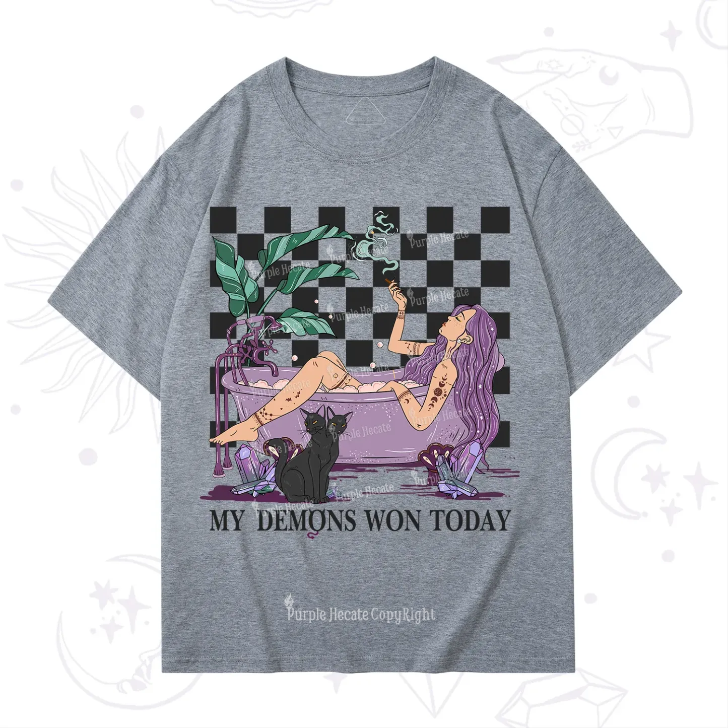 Purplehecate My Demons Won Today T-Shirt
