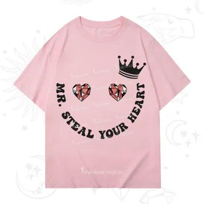 Purplehecate Mr Steal Your Heart Valentine T-Shirt