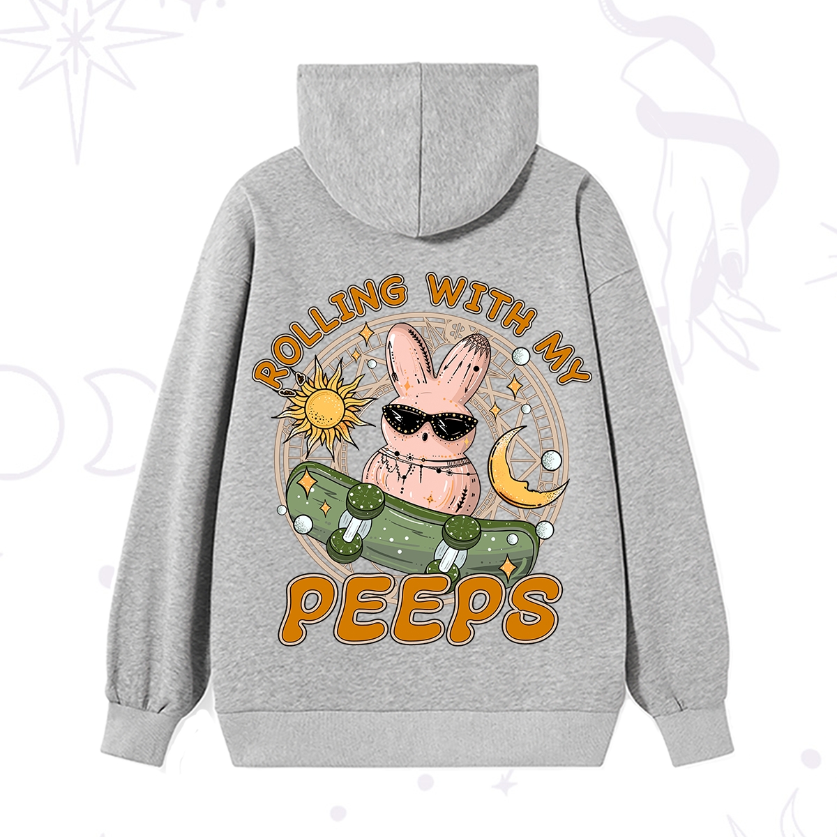 Purplehecate Rolling With My Peeps Hoodie