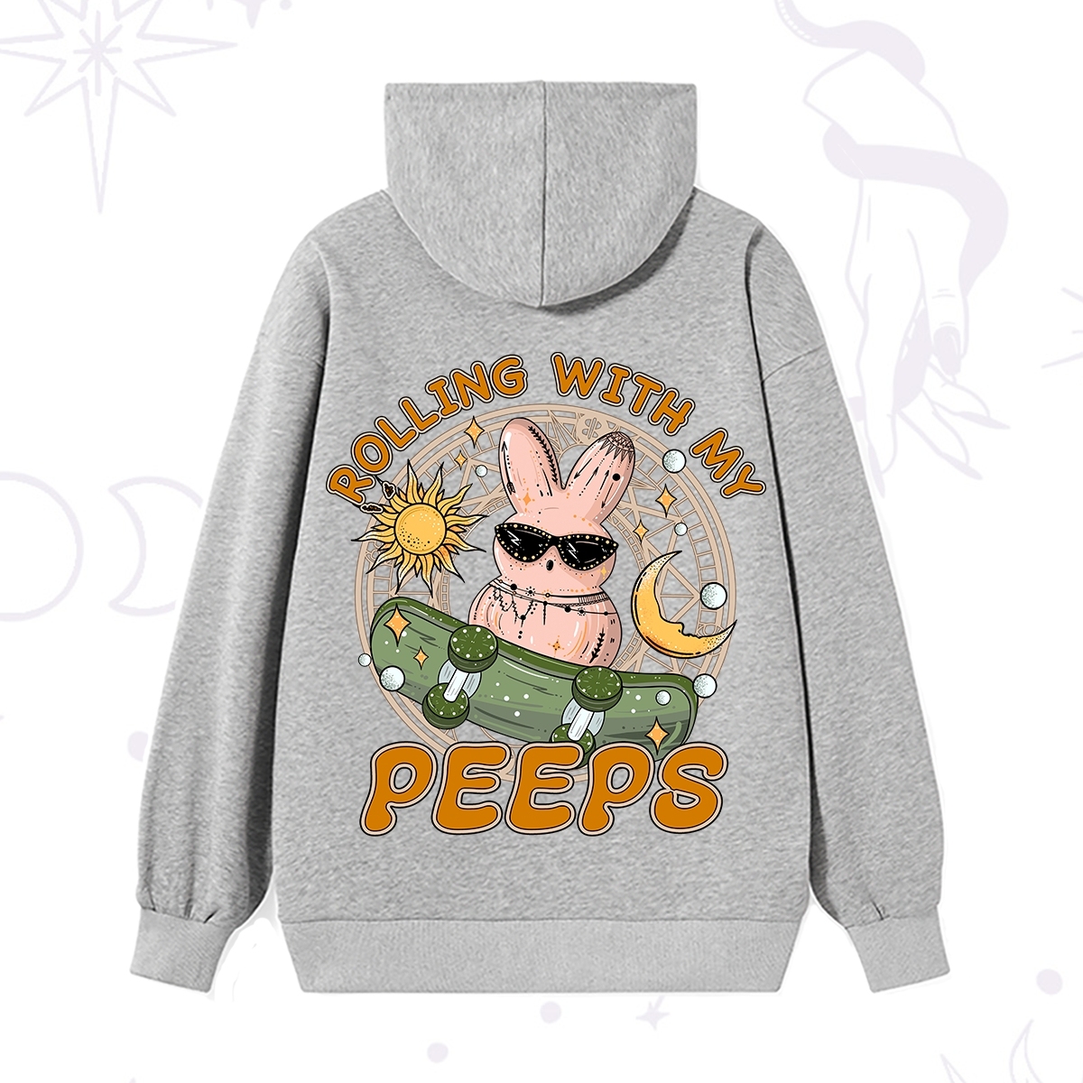 Purplehecate Rolling With My Peeps Hoodie