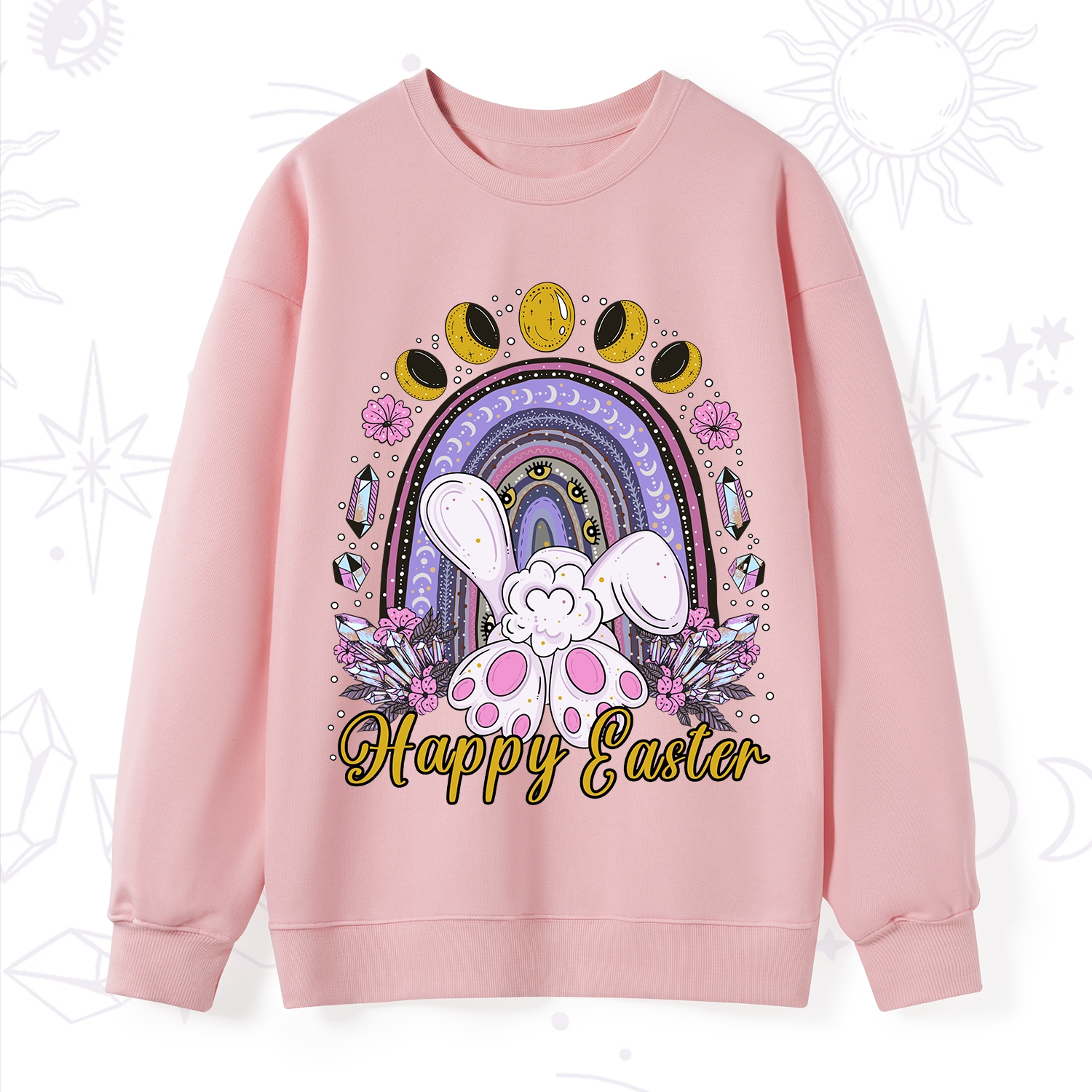 Purplehecate Happy Easter Sweatshirt