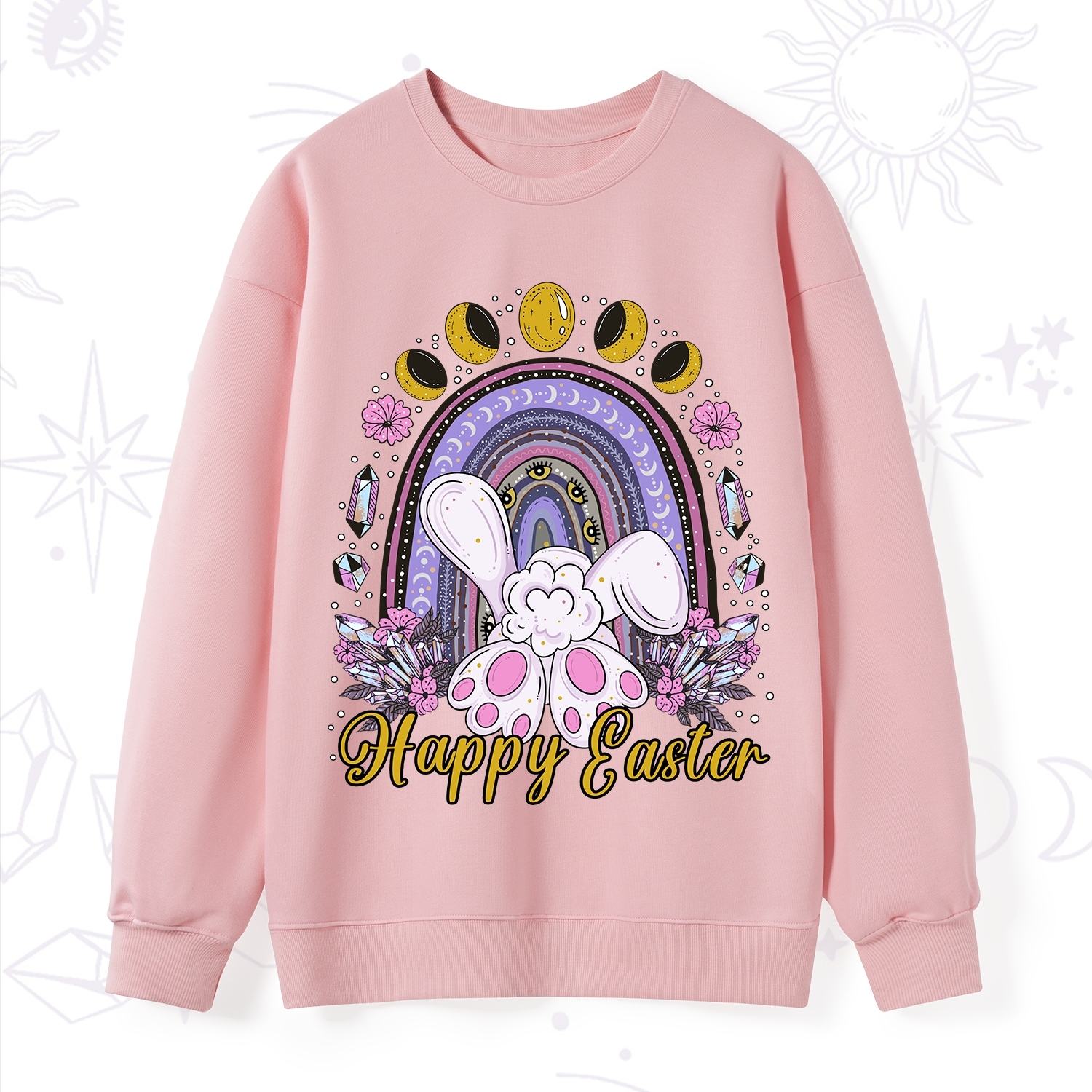 Purplehecate Happy Easter Sweatshirt