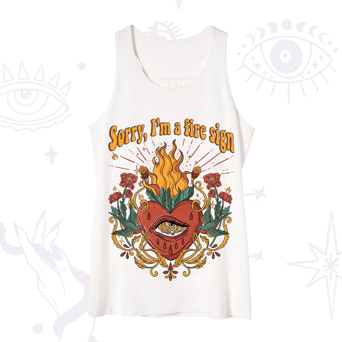 Purplehecate Sorry I'm A Fire Sign Tank