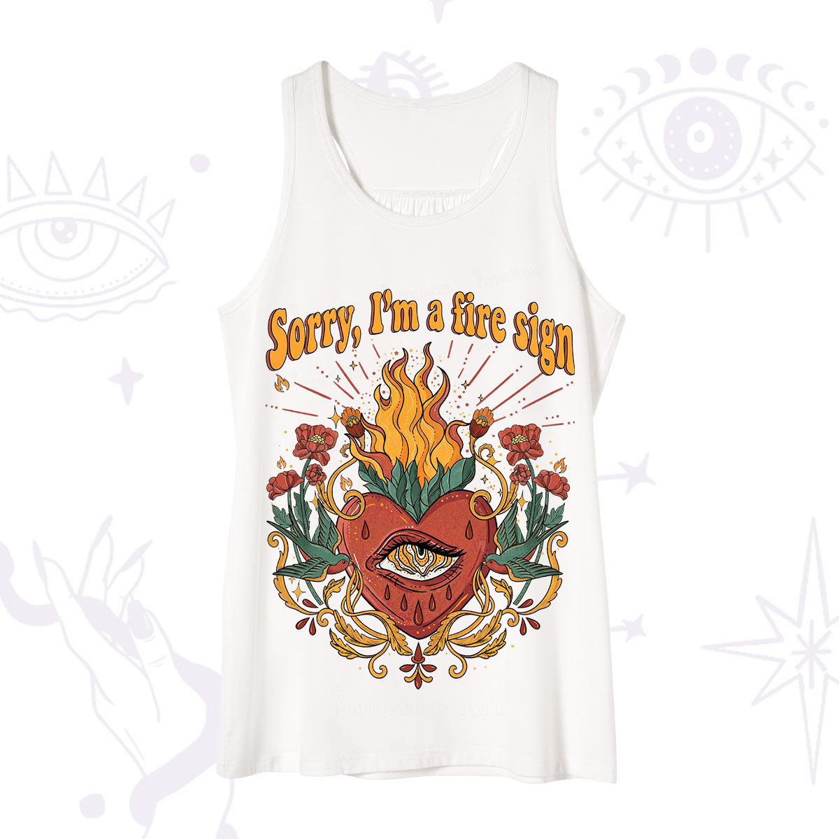 Purplehecate Sorry I'm A Fire Sign Tank