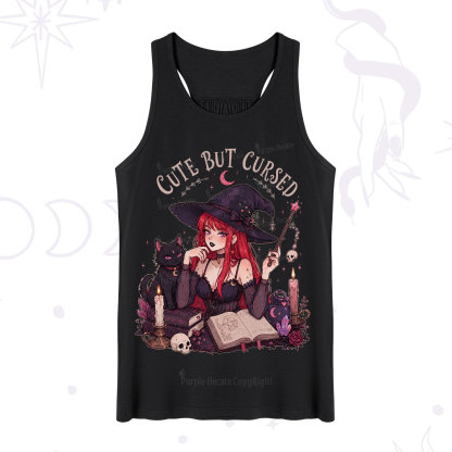 Purplehecate Cute But Cursed Witch Tank