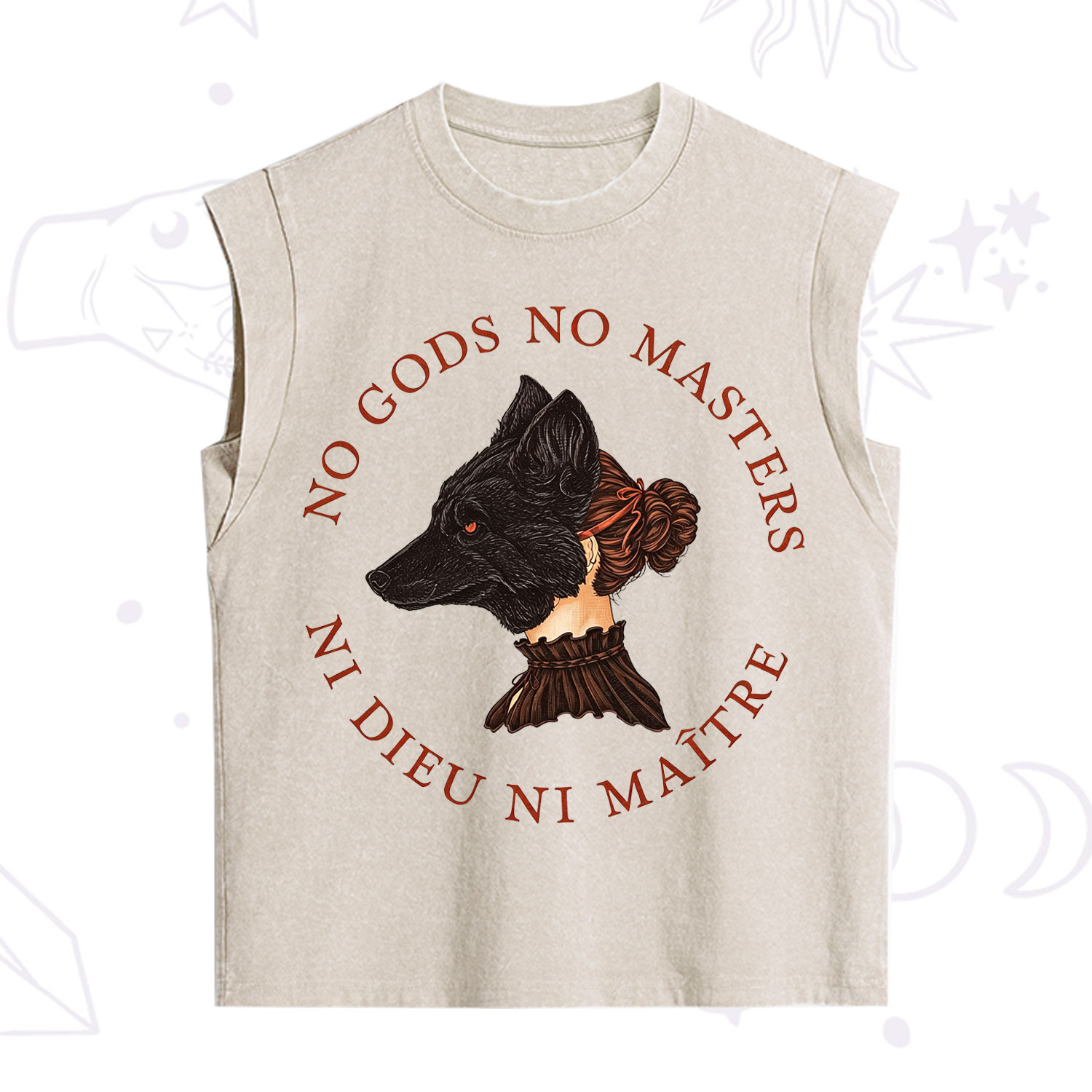 Purplehecate No Gods No Masters Vintage Washed Tank