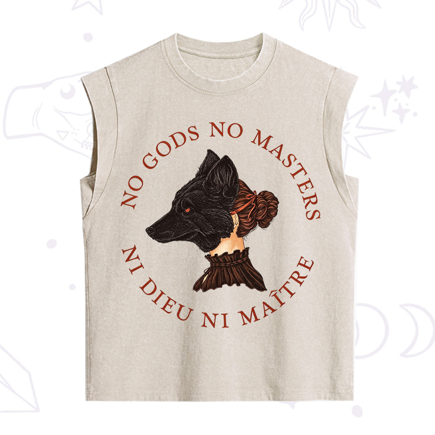 Purplehecate No Gods No Masters Vintage Washed Tank