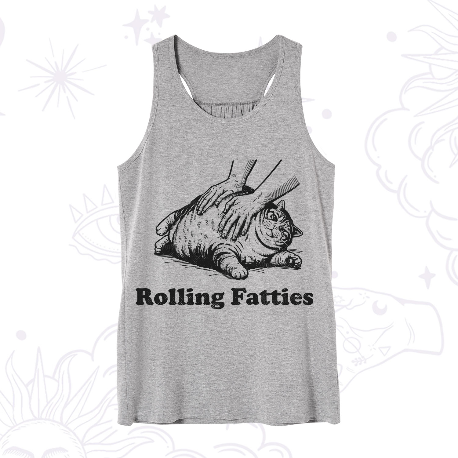 Purplehecate Rolling Fatties Cat Tank