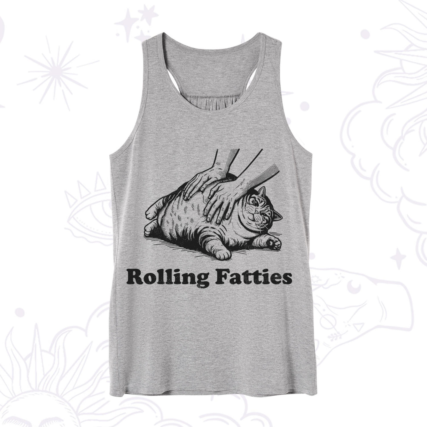 Purplehecate Rolling Fatties Cat Tank