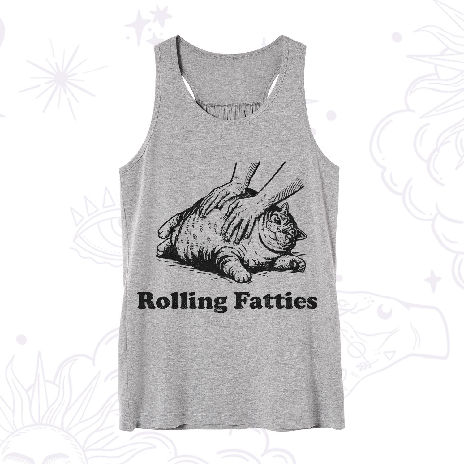 Purplehecate Rolling Fatties Cat Tank