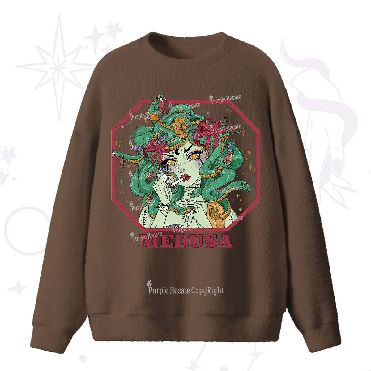 [Copy]Purplehecate Cute Cat Christmas Fuzzy Sweater