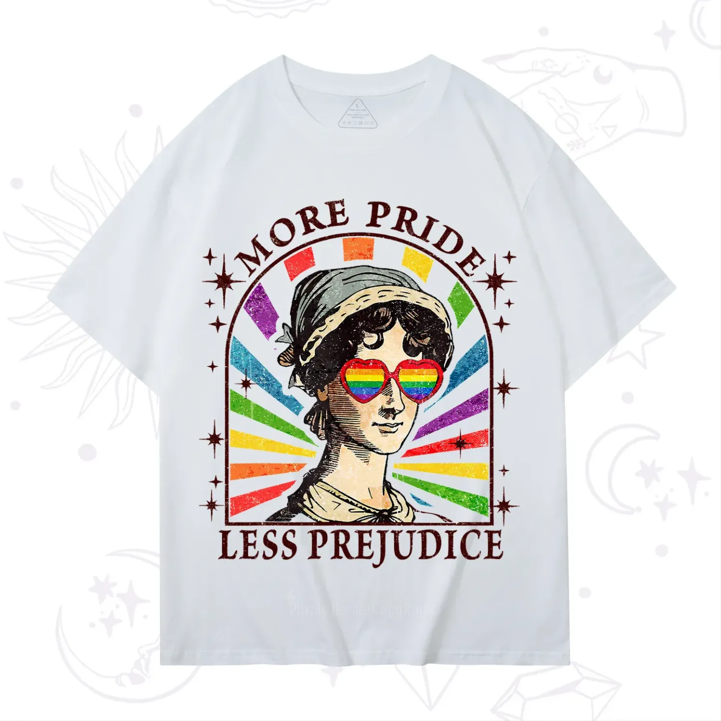 Purplehecate More Pride Less Prejudice T-Shirt