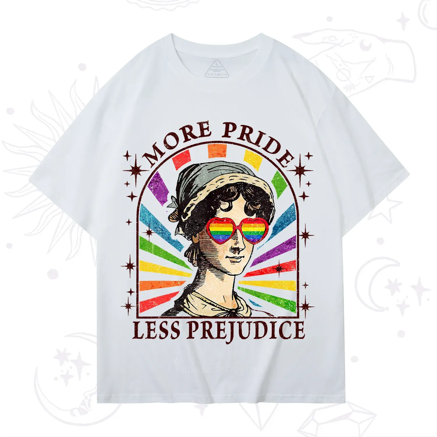 Purplehecate More Pride Less Prejudice T-Shirt
