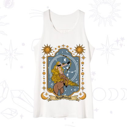 Purplehecate Sagittarius Zodiac Tank