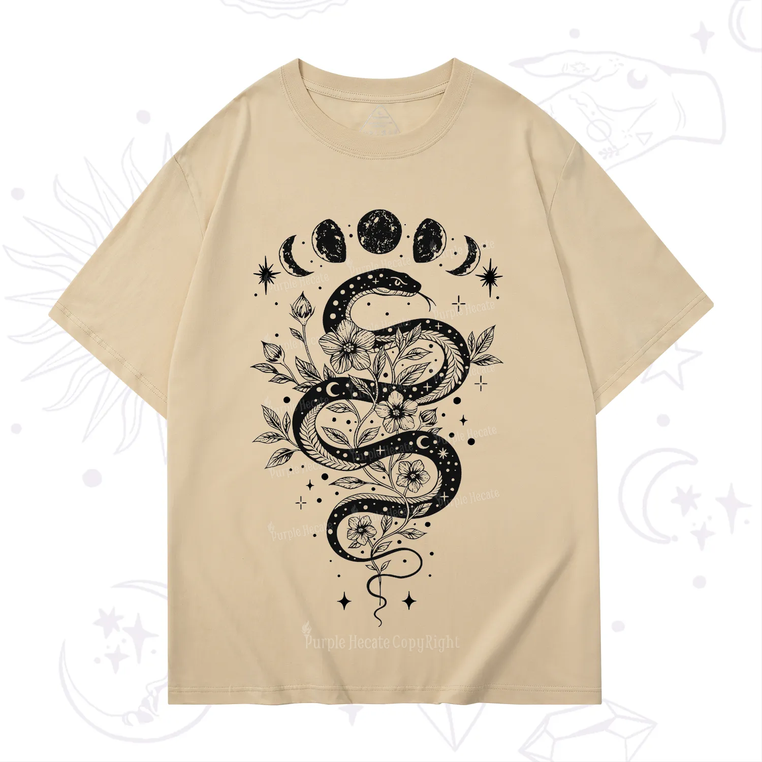 Purplehecate Serpent Spell T-Shirt