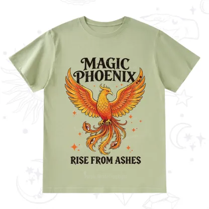 Purplehecate Magic Phoenix Rise From Ashes T-Shirt