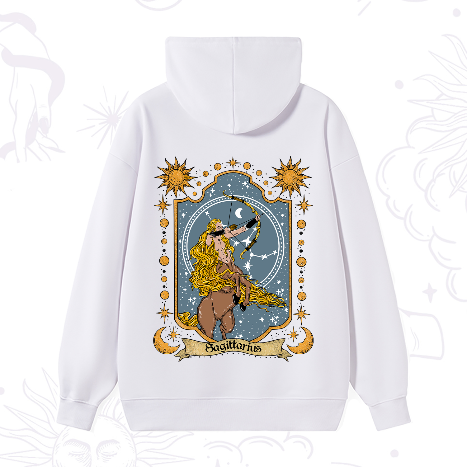 Purplehecate Sagittarius Zodiac Hoodie