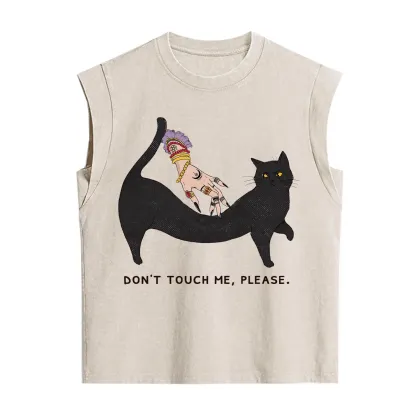 Purplehecate Don't Touch Me Vintage Washed Tank