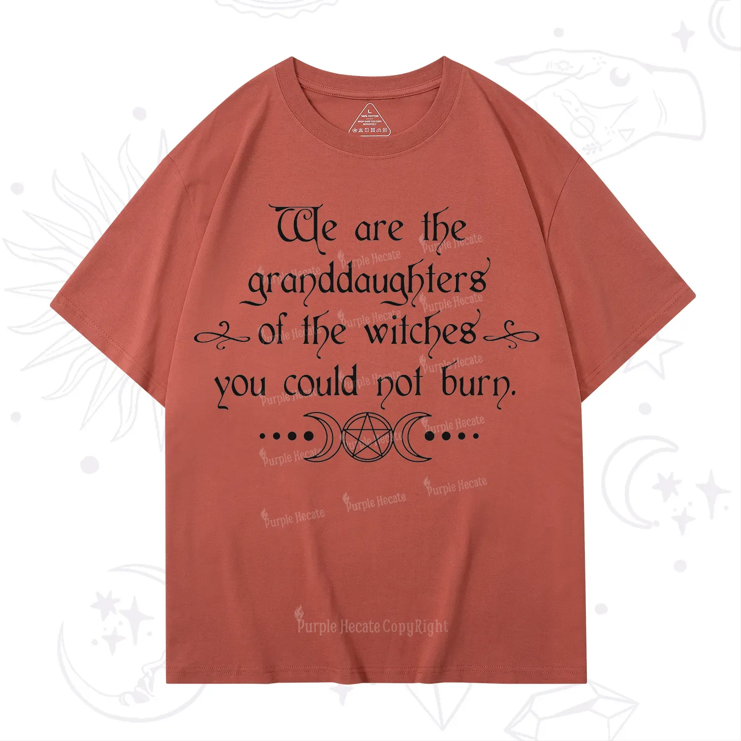 Purplehecate They Didn't Burn Witches They Burned Women T-Shirt