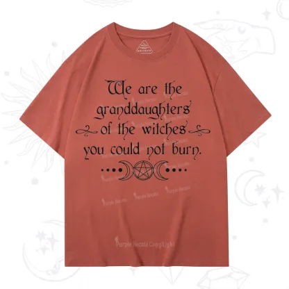 Purplehecate They Didn't Burn Witches They Burned Women T-Shirt