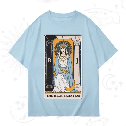 Purplehecate The High Priestess Tarot Card T-Shirt