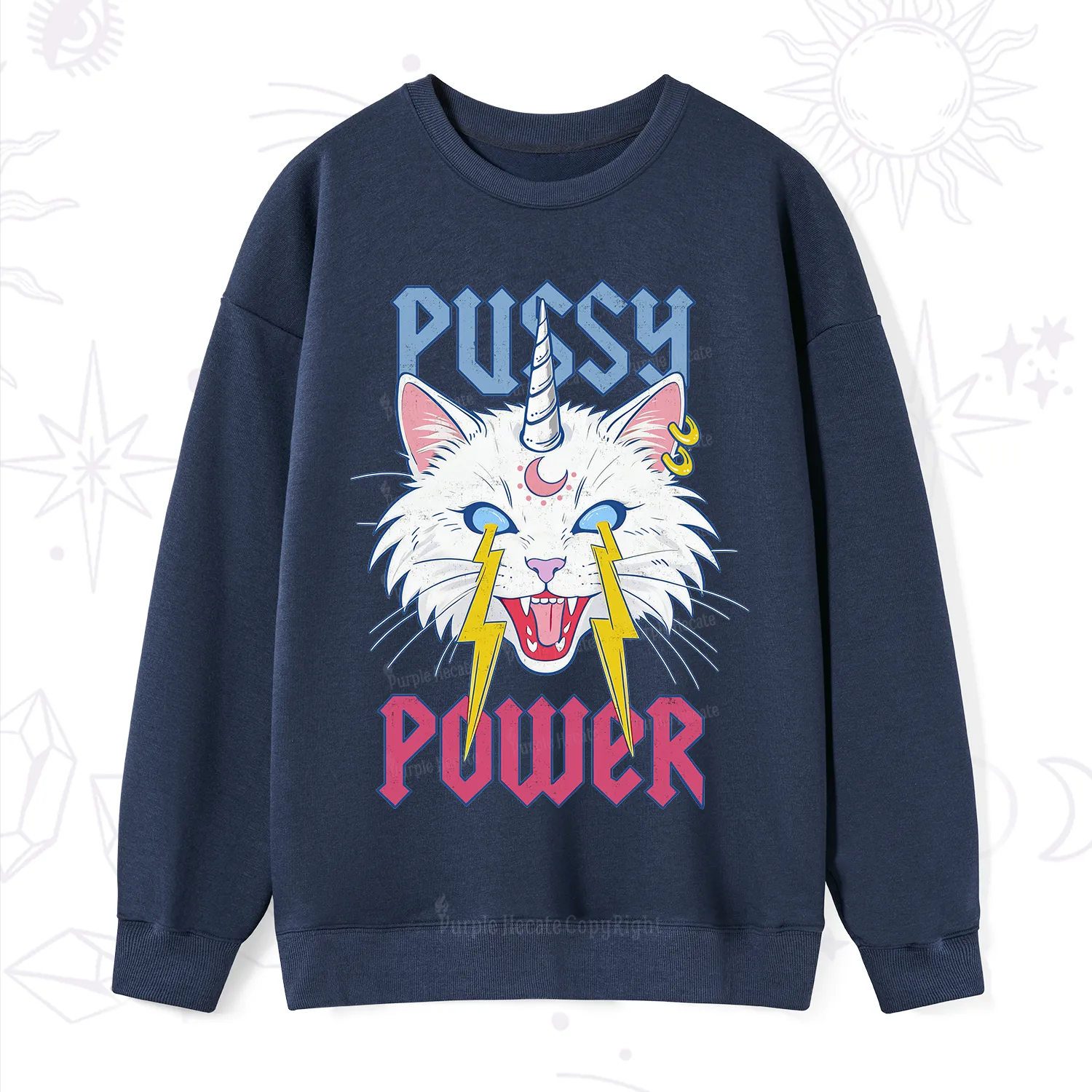 Purplehecate Pussy Power Sweatshirt