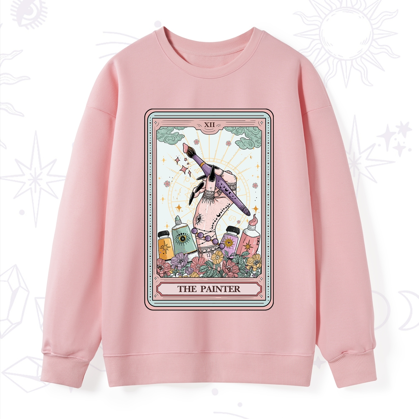 Purplehecate The Painter Tarot Sweatshirt