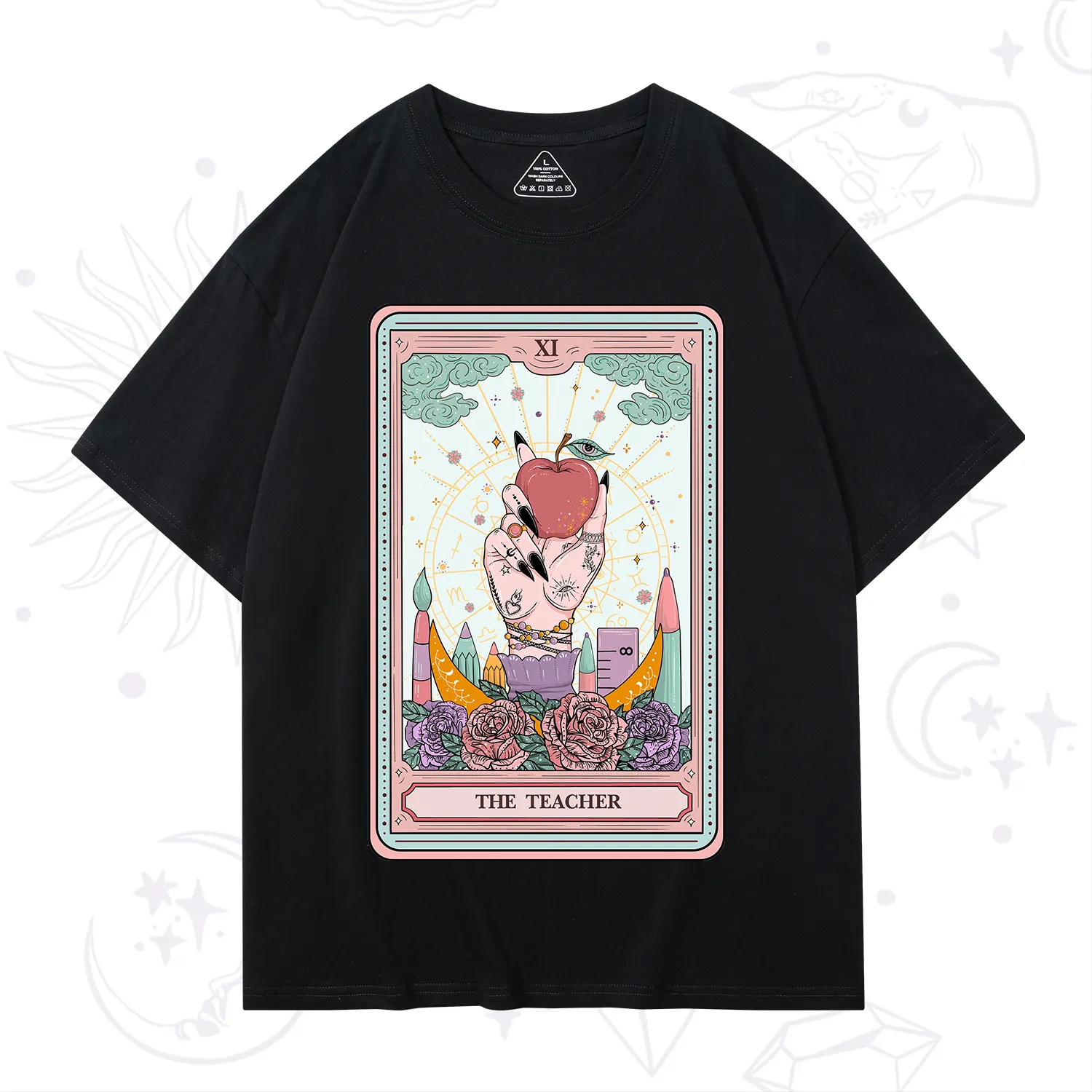 Purplehecate The Teacher Tarot T-Shirt