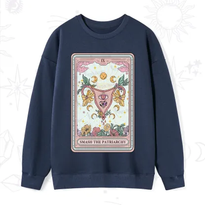 Purplehecate The Smash the Patriarchy Tarot Sweatshirt