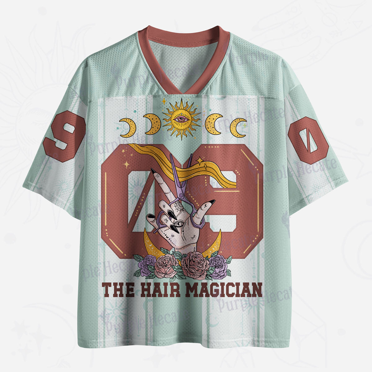 Purplehecate The Hair Magician Mesh Jersey