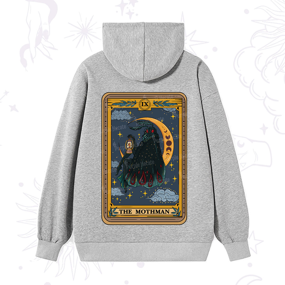 Purplehecate The Mothmen Tarot Hoodie