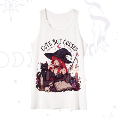Purplehecate Cute But Cursed Witch Tank