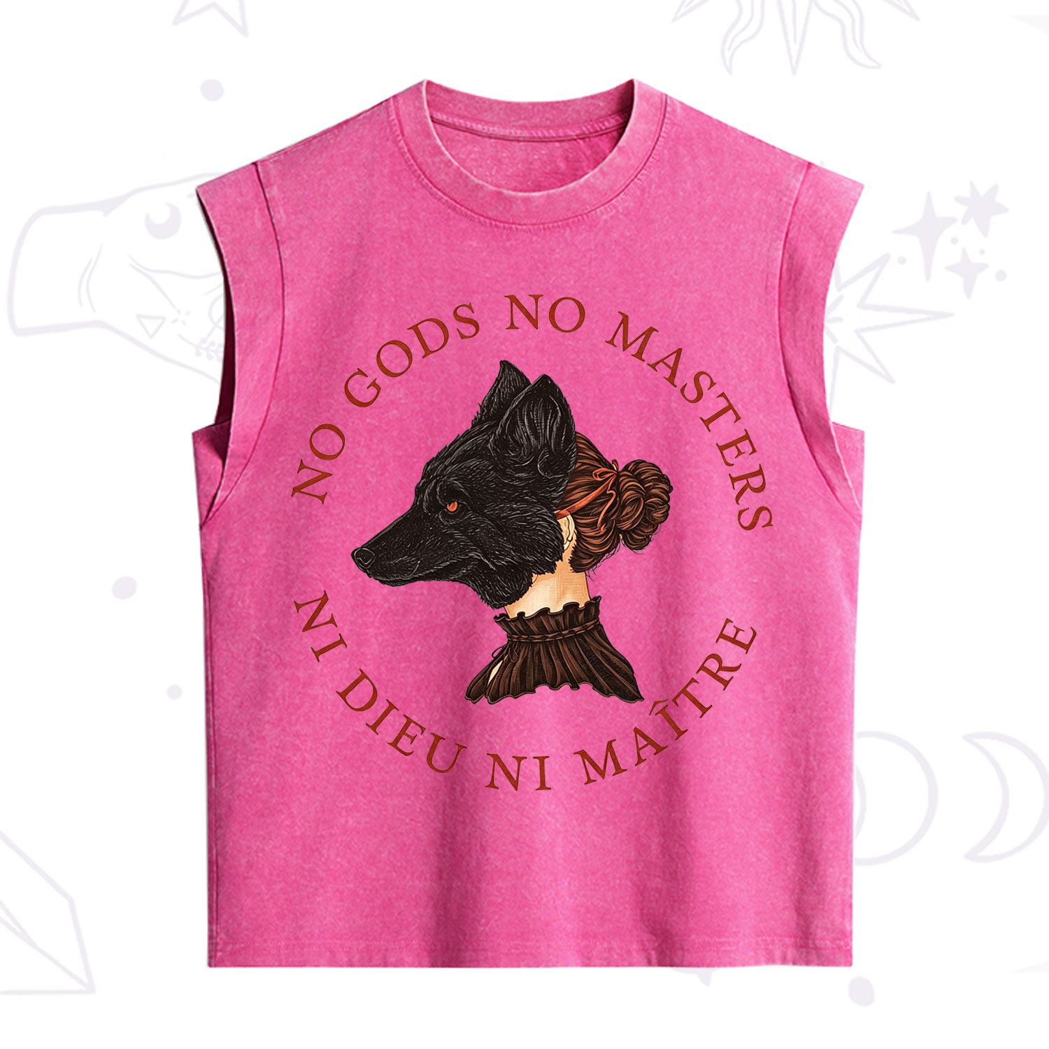 Purplehecate No Gods No Masters Vintage Washed Tank