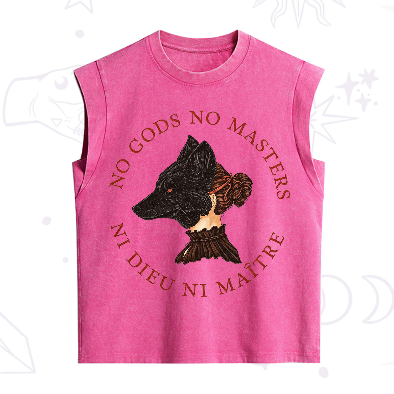 Purplehecate No Gods No Masters Vintage Washed Tank