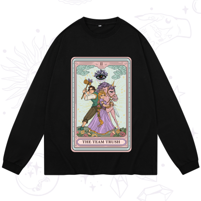 Purplehecate The Team Trush Tarot Card Long Sleeve T-Shirt
