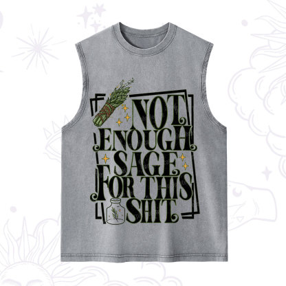 Purplehecate  Smudge for This Shit Washed Tank