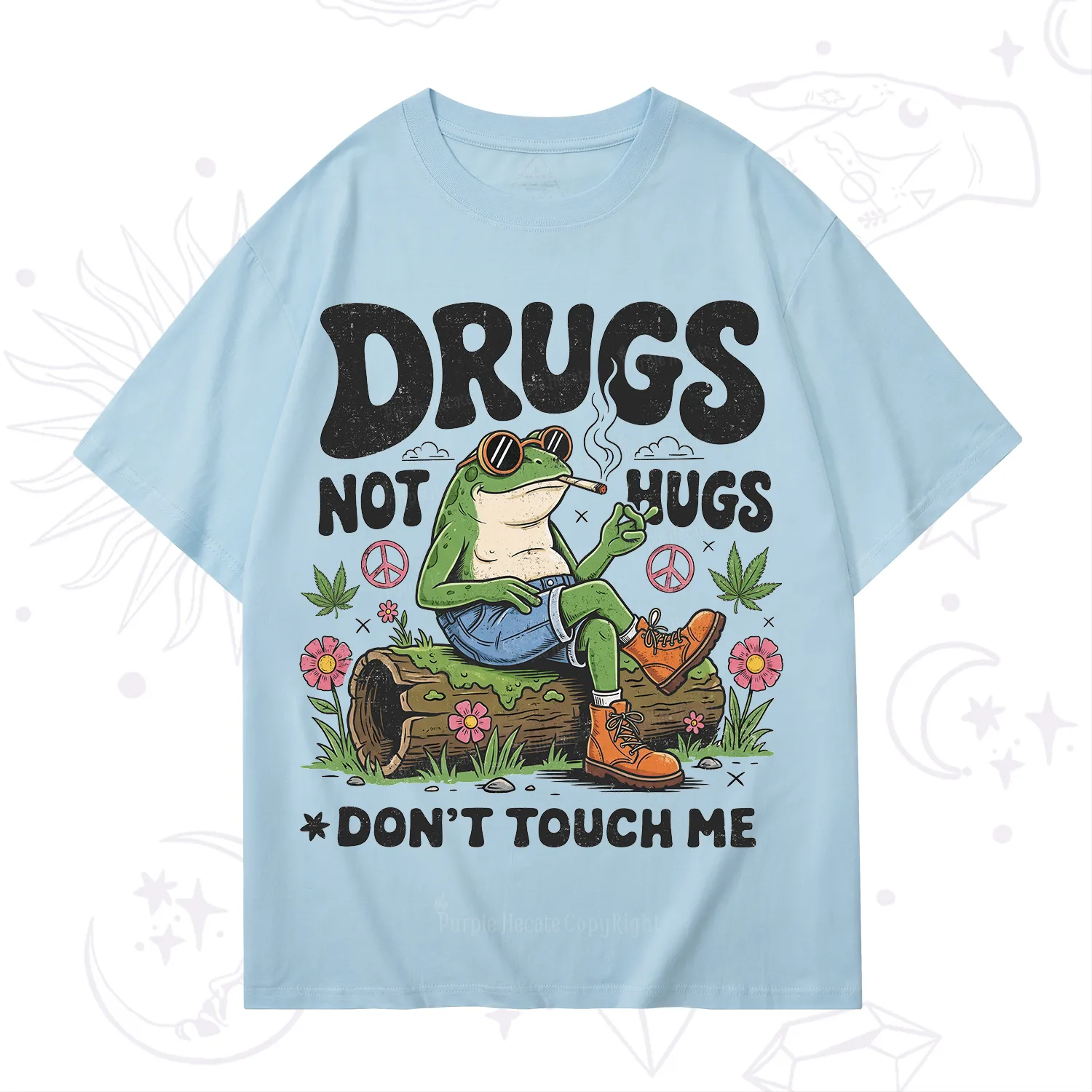 Purplehecate Drugs Not Hugs T-Shirt