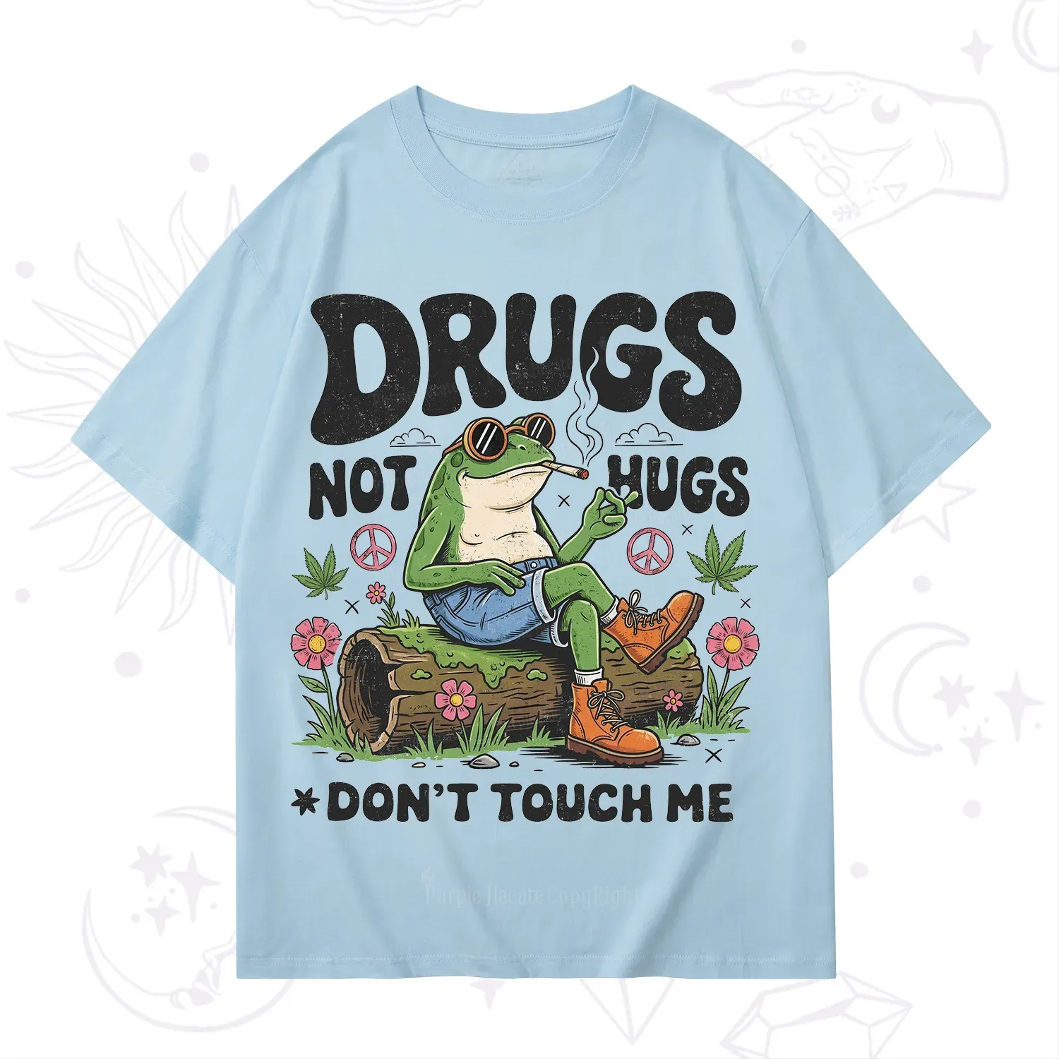 Purplehecate Drugs Not Hugs T-Shirt