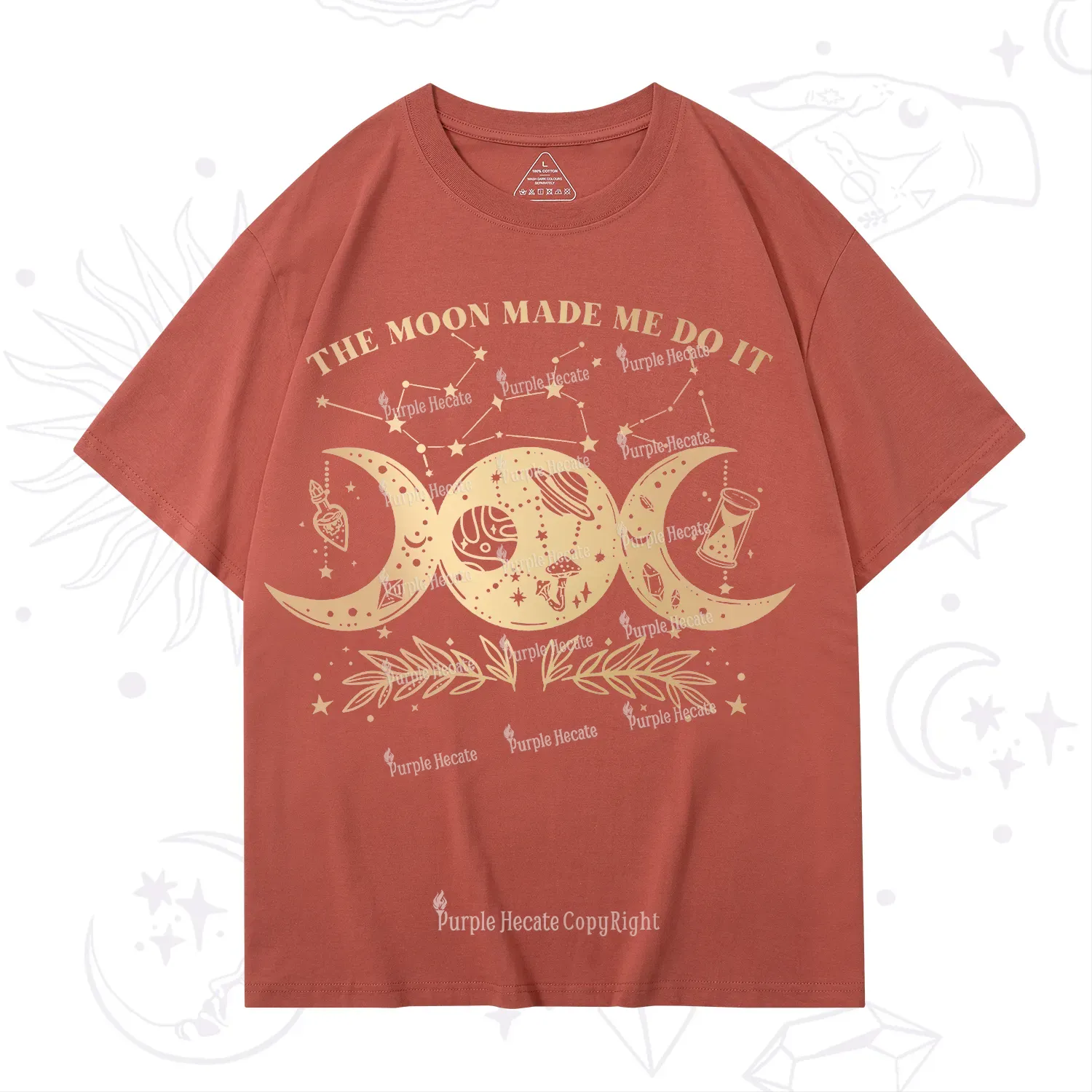 Purplehecate The Moon Made Me Do Itd T-Shirt