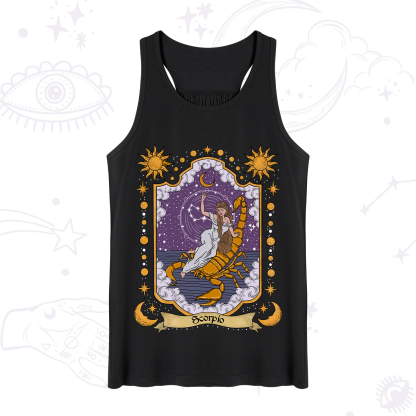 Purplehecate Scorpio Zodiac Tank