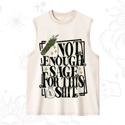 Purplehecate  Smudge for This Shit Washed Tank