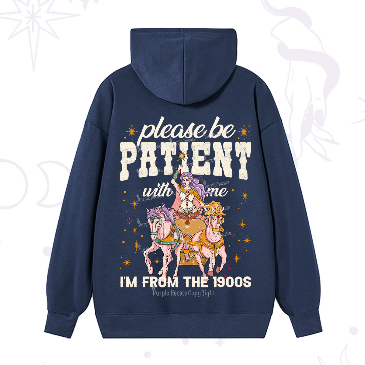 Purplehecate Please Be Patient With Me I'm From The 1900s Hoodie