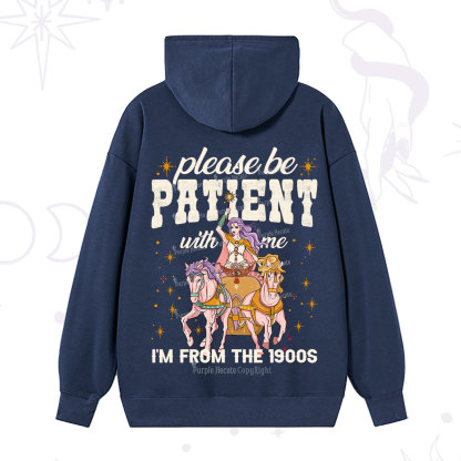 Purplehecate Please Be Patient With Me I'm From The 1900s Hoodie