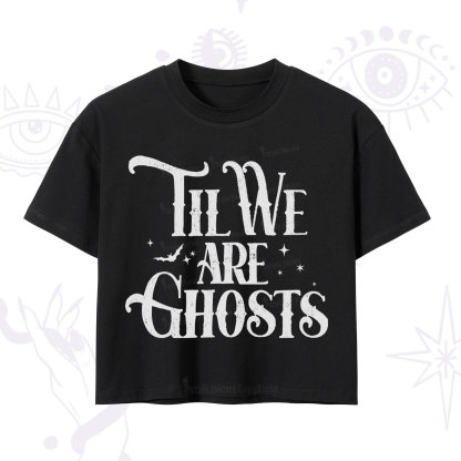 Purplehecate Til We Are Ghosts Crop T-Shirt